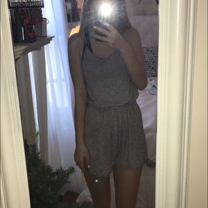 Grey romper